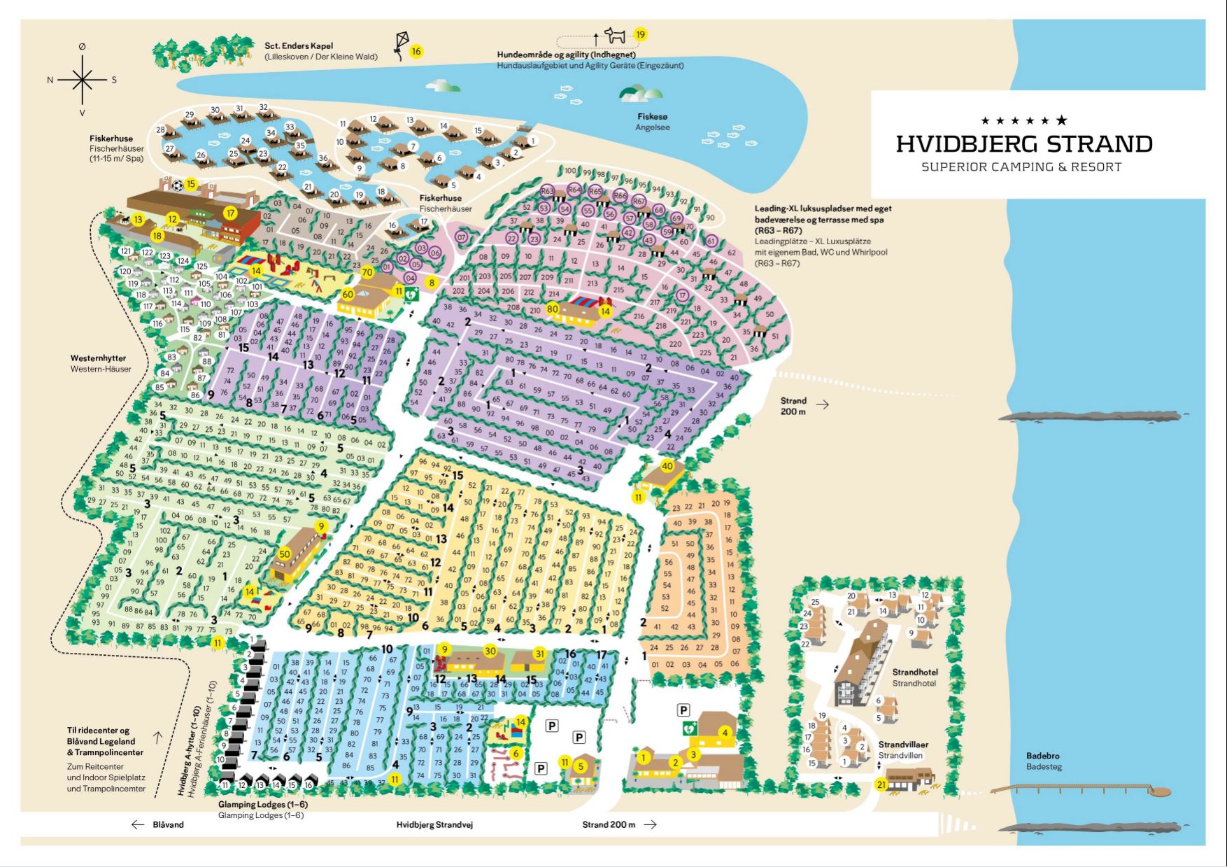 Hvidbjerd-Strand-Map